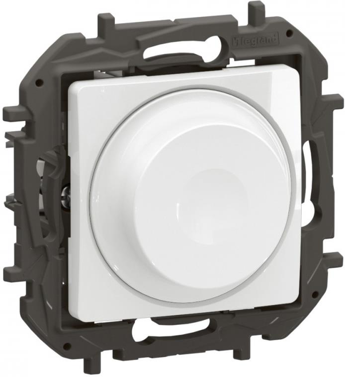 Димер ротативен R=5-300W L=5-300VA LED=5-75VA цвят Бял Niloe New Legrand