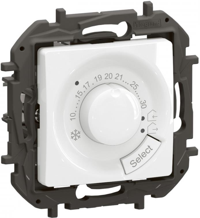 Термостат 10-30°C 230V max 8А цвят Бял Niloe New Legrand