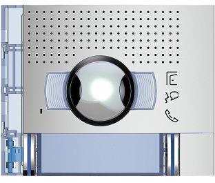 Лицев панел видео широк ъгъл с 2 бутона Sfera New Allmetal Bticino