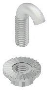 Комплект болт с кука и гайка M 6x24 INOX 304 /до изчерпване/