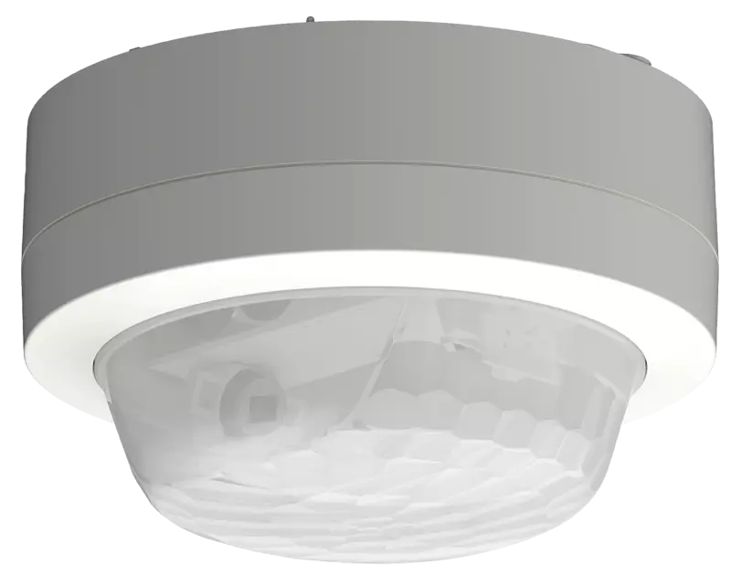 Датчик за движение PIR, за открит монтаж на таван, 360°, обхват 25x3m @ h=2,5m, IP21, PIRA TC AP Theben