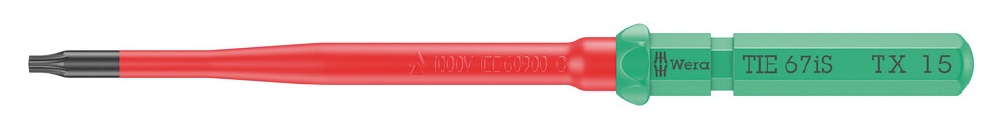 Острие TX 25x157, 67 Kraftform Kompakt VDE 1000V Wera