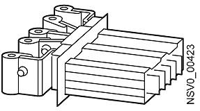 Захранваща глава към шини в табло BD2 Al 630…1000A Siemens