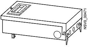Кутия Tap-off BD2 IP55 за ножов предпазител 3х 125A NH00 Siemens