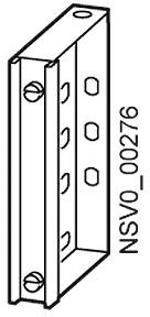 Скоба за шинопровод BD01 хоризонтална Siemens