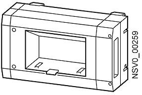 Кутия Tap-off BD01 S02 IP54 за 3DIN до 63A Siemens