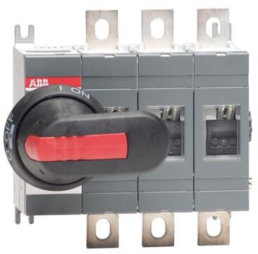Разединител OT200E03P 200А 3P I-0 с ръкохватка ABB