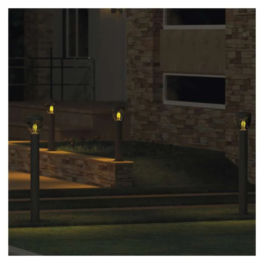 Градинско осветително тяло 1x E27 H=80см IP44 ARTEO EMOS