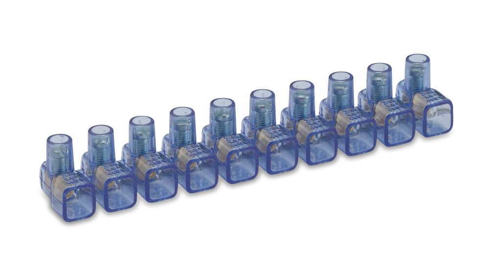 Глуха клема за 3 жила х 2,5мм2 и 2 жила х 4мм2 в блокче от 10 броя BM