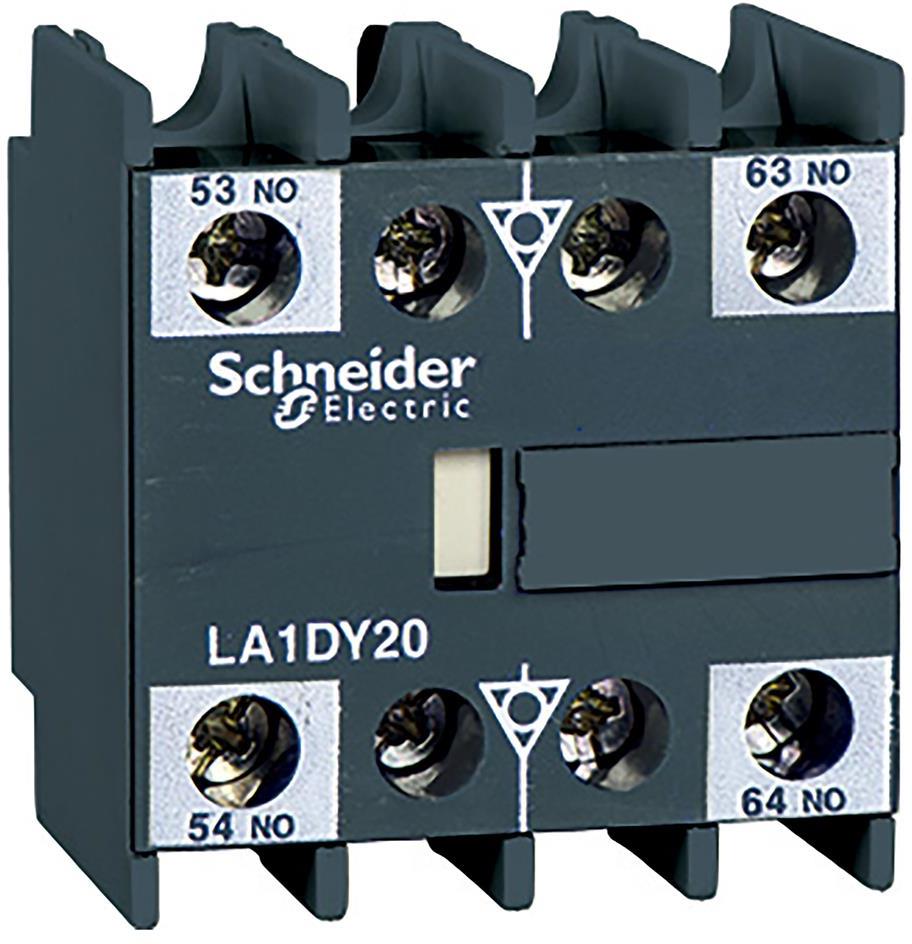 Блок помощни контакти TeSys D 2NO+2E винтови клеми SE