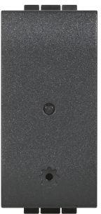 Модул Smart 1 мод. ЖИЧЕН 16A за управление на контакт шуко за скрит монтаж цвят Антрацит LL Bticino с Netatmo