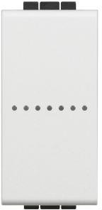 Девиаторен Smart ключ 1 мод. ЖИЧЕН изисква неутрала цвят Бял LL Bticino с Netatmo