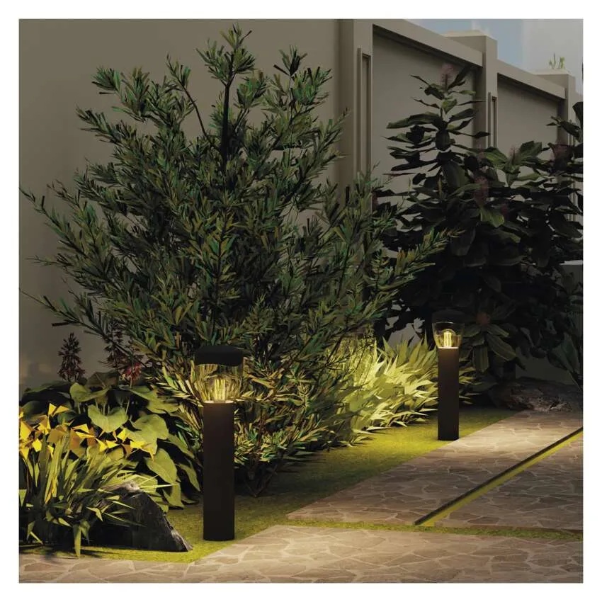 Градинско осветително тяло 1x E27 H=50см IP44 ARTEO EMOS