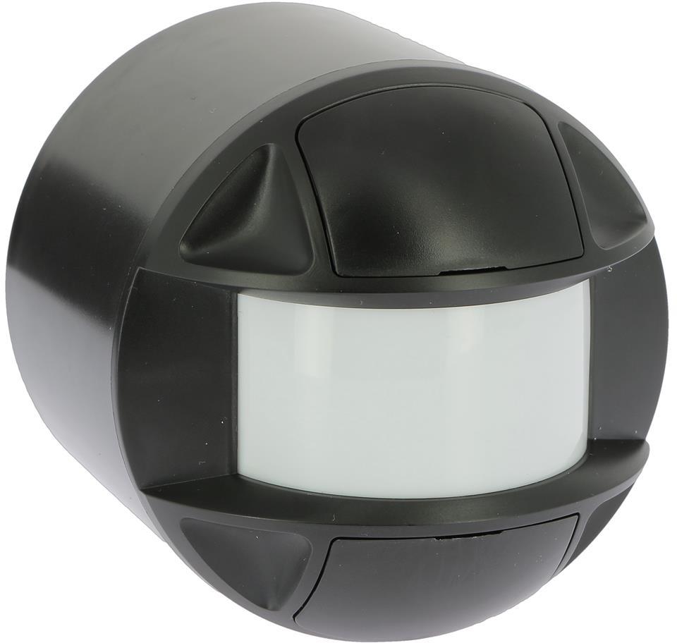 Датчик за присъствие PIR, за открит монтаж на таван, 360°, обхват 18 x 5m @ h=2,5m, IP40, ЧЕРЕН GREEN-I-CSB Legrand