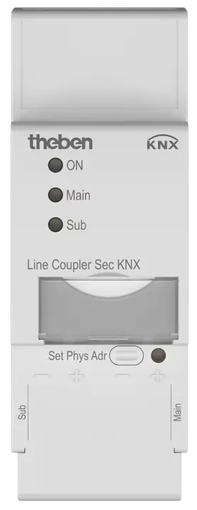 Системен разширител линии Sec 2DIN KNX Theben
