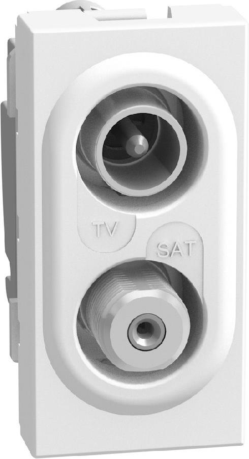 Розетка TV+SAT 1 мод. цвят Бял Light Now Bticino