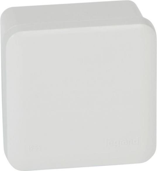 Разклонителна кутия открит монтаж 80x80x45мм с мембрани IP55 цвят Сив Plexo Legrand