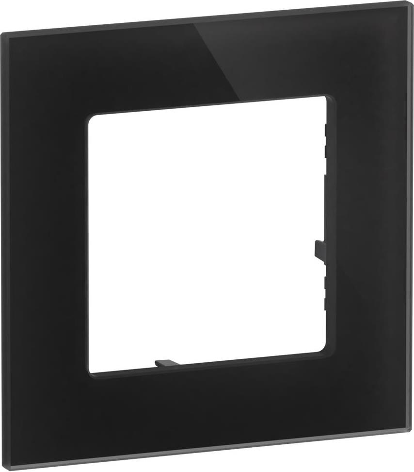 Рамка 1х цвят Черно стъкло Valena Life Legrand