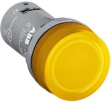 Сигнална лампа LED CL2-507Y сглобена жълта 48...60Vac/dc Ø22mm Compact ABB