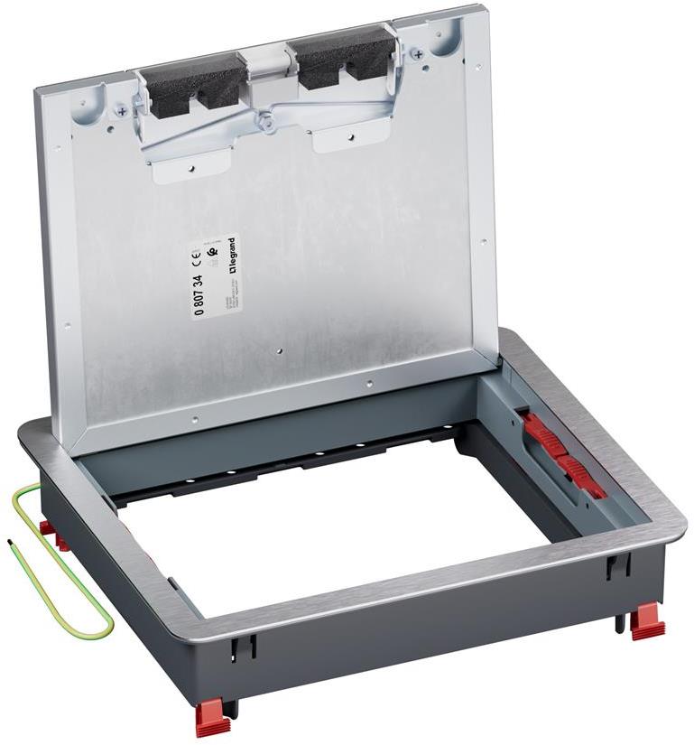 Подова кутия метална в бетон 12/18 мод. празна ревизионна Legrand