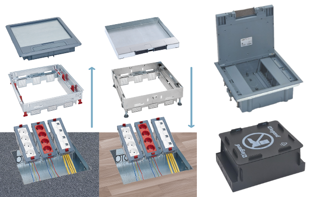 Подови кутии и конзоли NEW Legrand