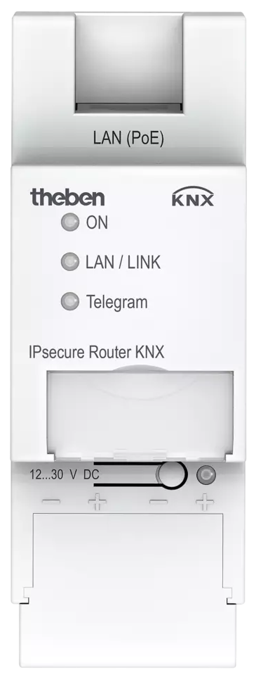 Системен интерфейс IPSecure рутер 2DIN KNX Theben