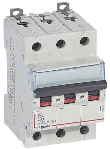 Автоматичен прекъсвач DX3 3P 6A крива С 6kA FB Legrand