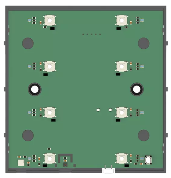 Пулт за управление с 4 бутона iONprime PB KNX Theben