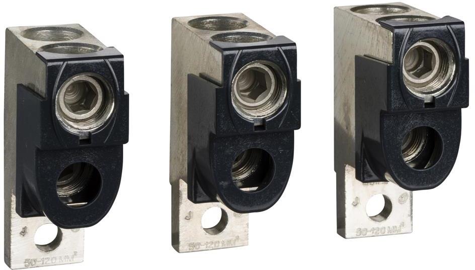 Размножителна клема за NSX100/250 алуминий 2х 50...120mm² (3 бр.) SE