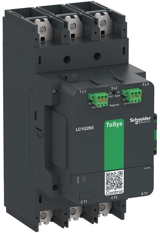 Контактор TeSys G 3P 132kW (265A AC-3) 1NO-1NC 200...500V 50/60Hz SE
