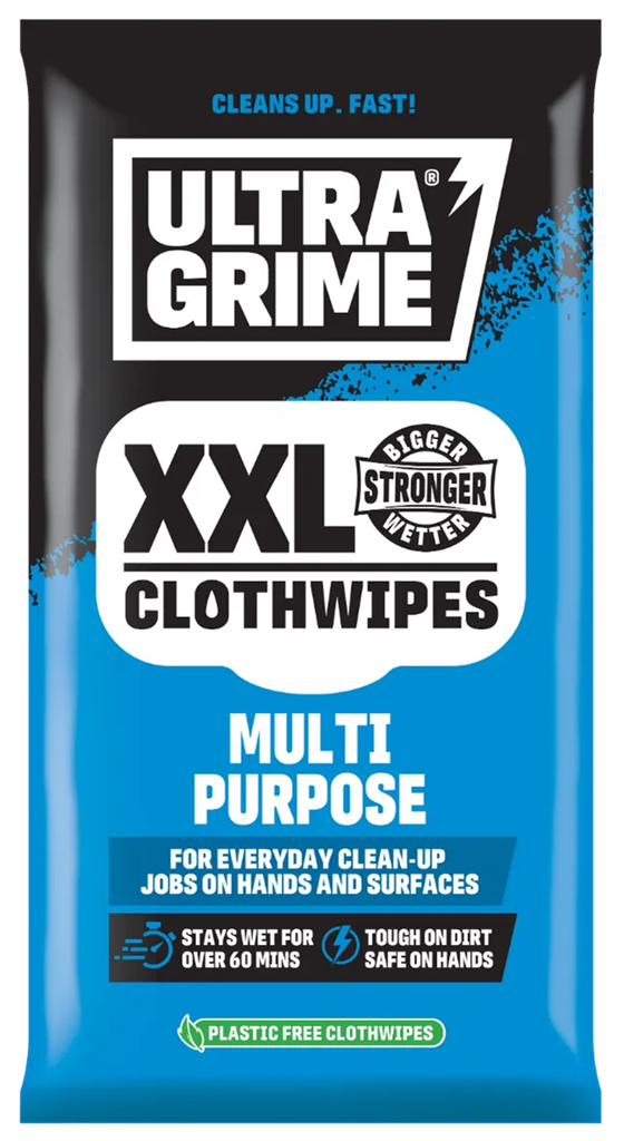 Мокри кърпи UltraGrime PRO Multiuse 20бр. с размер 38х25см в пакет