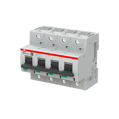 Автоматичен прекъсвач S804P 4P 125A крива С 50kA ABB
