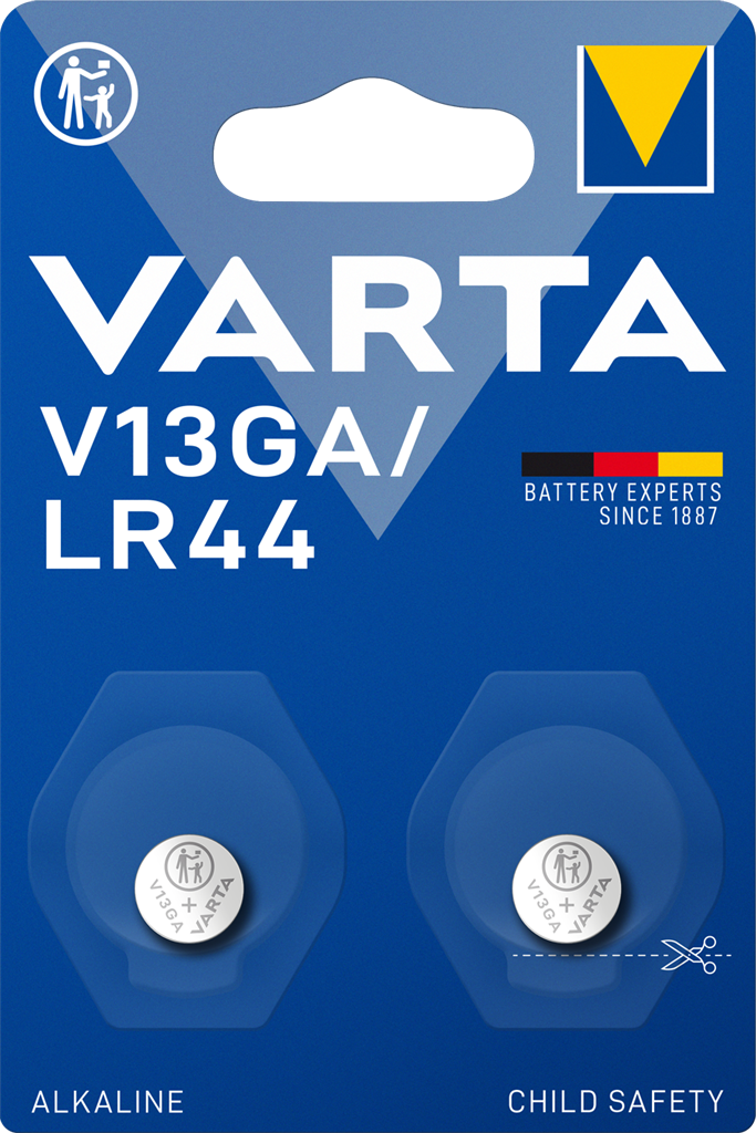 Батерия V13GA 1.5V Alkaline (2 бр. блист.) Varta