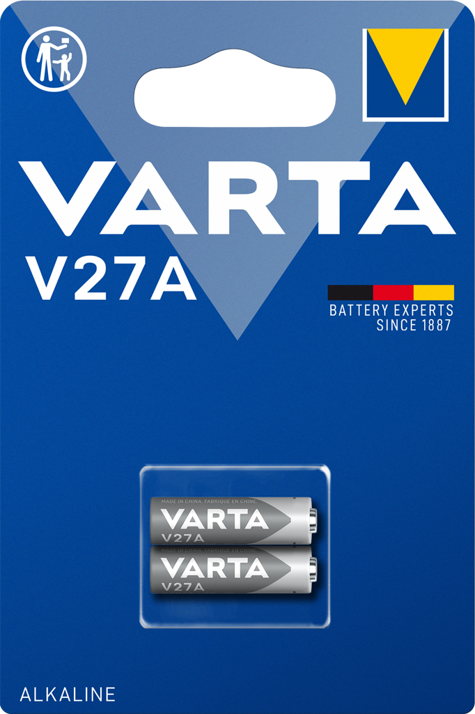 Батерия V27A 12V Alkaline (2 бр. блист.) Varta