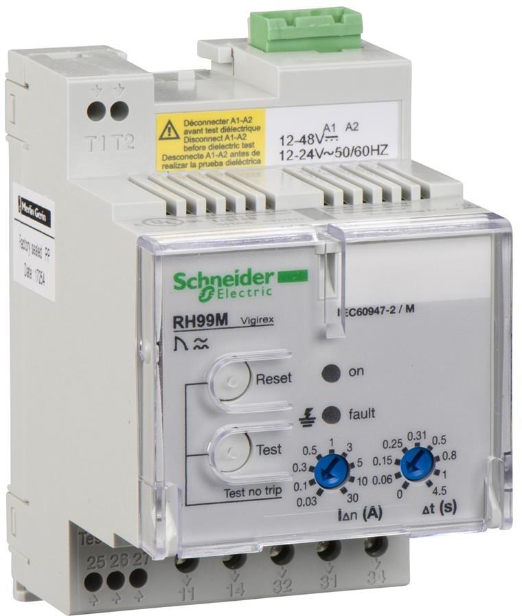 Модул ДТЗ 0.03…30A 12...24Vac/dc VigiPacT RH99M SE
