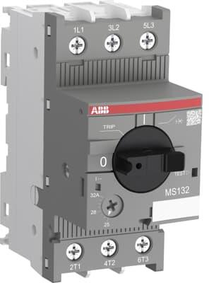 Моторна защита MS132 7.5kW TM 16-20A 100kA ABB