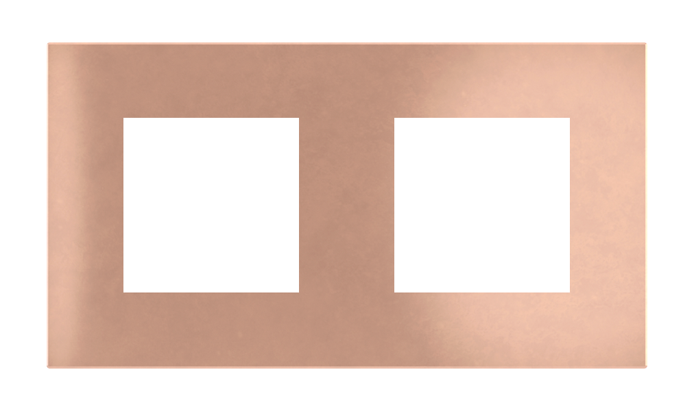 Магнитна рамка 2x 45х45мм  Proxima Metal Old Copper EKINEX