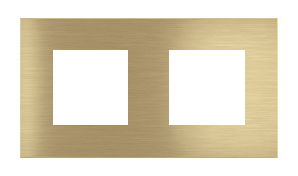 Магнитна рамка 2x 45х45мм  Proxima Metal Brass EKINEX
