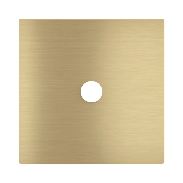 Магнитна рамка за 1 кръгъл бутон Proxima Metal Brass EKINEX