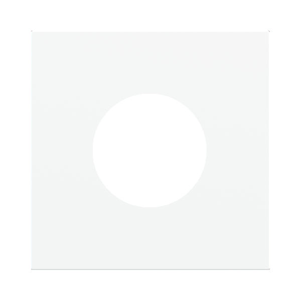 Магнитна рамка за контакт шуко Proxima Metal Pure White EKINEX