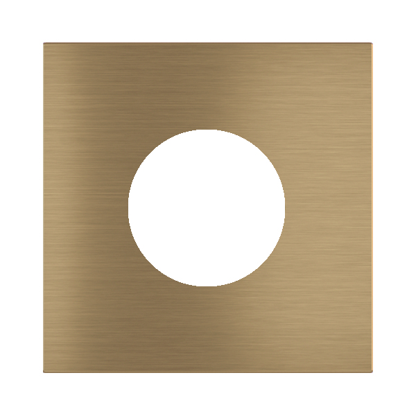 Магнитна рамка за контакт шуко Proxima Metal Antique Brass EKINEX
