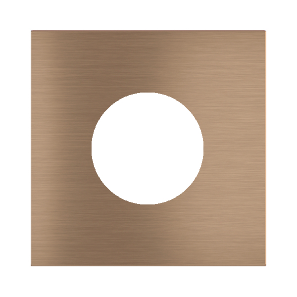 Магнитна рамка за контакт шуко Proxima Metal Dark Corked EKINEX