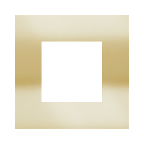 Магнитна рамка 45х45мм  Proxima Metal Champagne EKINEX