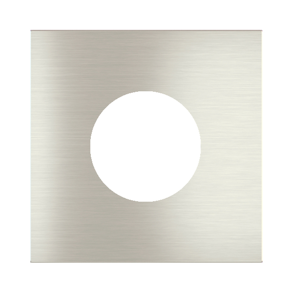 Магнитна рамка за контакт шуко Proxima Metal Steel Brushed EKINEX