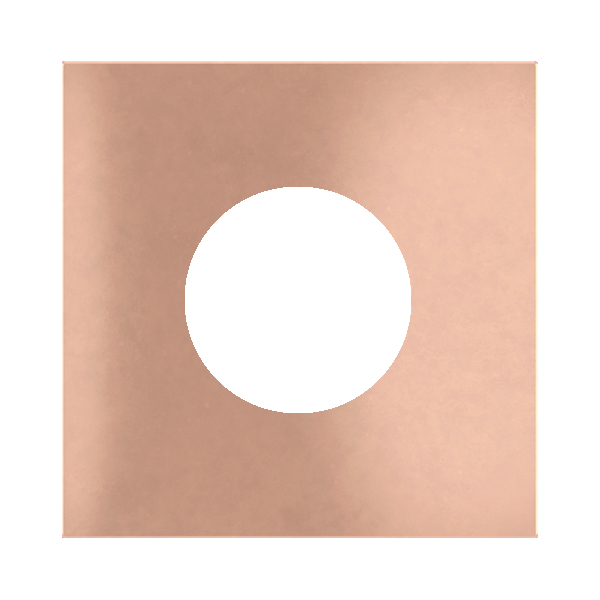 Магнитна рамка за контакт шуко Proxima Metal Old Copper EKINEX