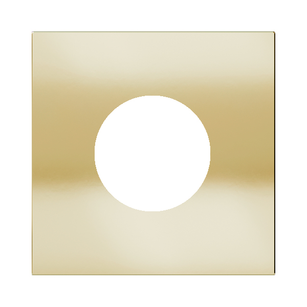 Магнитна рамка за контакт шуко Proxima Metal Champagne EKINEX