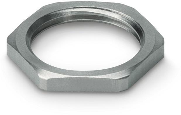 Гайка за щуцер метален месингов никелиран М20х1.5 /10бр/ Scame 