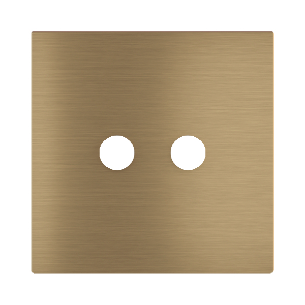 Магнитна рамка за 2 бутона Proxima Metal Antique Brass EKINEX