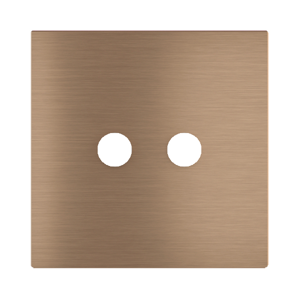 Магнитна рамка за 2 бутона Proxima Metal Dark Corked EKINEX