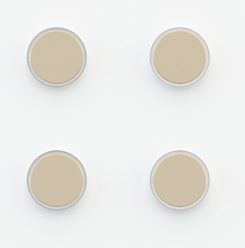 Лицеви панели за 4 бутона Proxima Metal Beige Luxor EKINEX